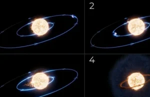 Астрономы впервые зафиксировали поглощение гигантской планеты звездой